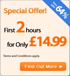 2 Hours for only �14.99 - Introductory Offer