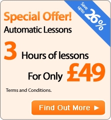 Automatic Driving lessons in the West Midlands Area - Special offer 3 Hours for only �49
